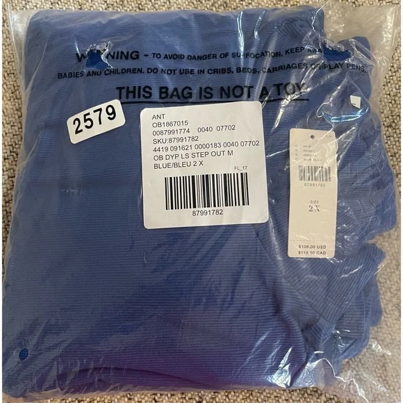 Anthropologie Daily Practice Long-Sleeved Mini Swing Dress NWT SZ 2X - Picture 10 of 14